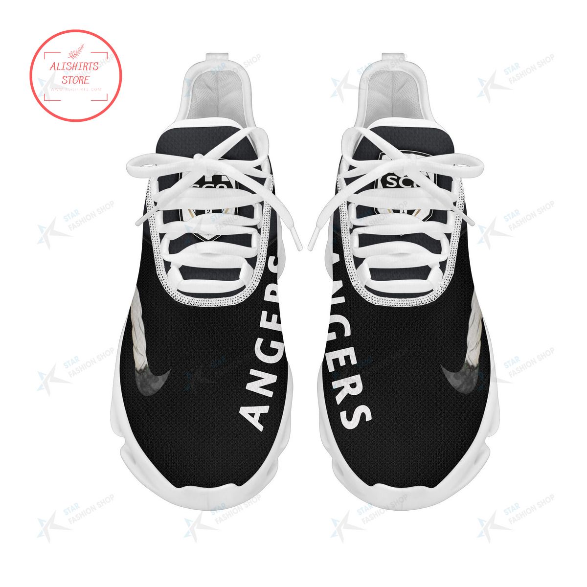 Angers SCO Black Max Soul Shoes Angers SCO Black Max Soul Shoes