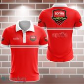Aprilia Red Polo Shirt
