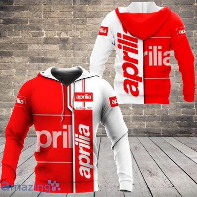 Aprilia White Red Pullover Hoodie