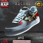Arcane Jayce Special Limited Edition Air Force 1 Running Sneakers Shoes