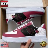 NFL Arizona Cardinals Basic Pattern Football New Design Air Force 1 Running Sneakers Shoes