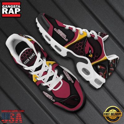 NFL Custom Name Arizona Cardinals Max Plus Shoes - Running Sneakers