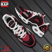 NFL Custom Name Arkansas Razorbacks Max Plus Shoes - Running Sneakers