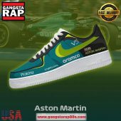 Aston Martin Formula 1 Limited Edition Air Force 1 Running Sneakers Shoes