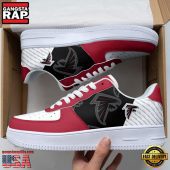 NFL Atlanta Falcons Basic Pattern Football New Design Air Force 1 Running Sneakers Shoes