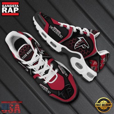 NFL Custom Name Atlanta Falcons Max Plus Shoes - Running Sneakers