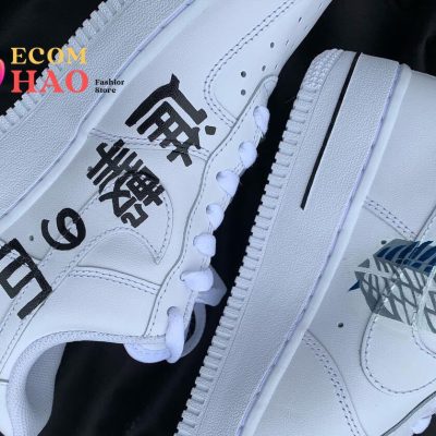 Attack on Titan - Eren x Levi Air Force 1 Custom