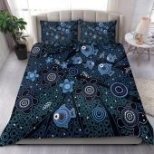 Australia Bedding Set Aboriginal Art Turtles Inspired