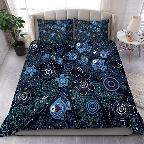 Australia Bedding Set Aboriginal Art Turtles Inspired Australia Bedding Set Aboriginal Art Turtles Inspired