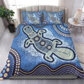 Australia Aboriginal Inspired Bedding Set - Indigenous Platypus Ver 5