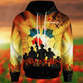 Australia And New Zealand Warriors Anzac Day Hoodie - Anzac Memories