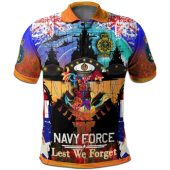 Australia Anzac Day Polo shirt - Royal Australian Navy Memorial