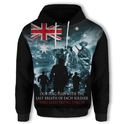 Australia Anzac Day - Hoodie Brave Spirit Pullover Hoodie