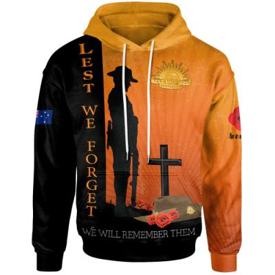 Australia Anzac Day Hoodie - Remembrance Day