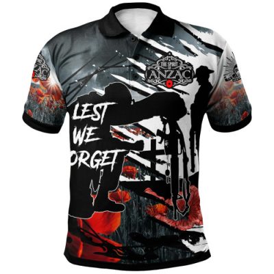 Australia Anzac Day Polo Shirt - The Spirit of Anzac