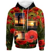 Australia Anzac Day Hoodie - Remembrance Day