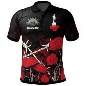 Australia Anzac Hoodie - Anzac with Remembrance Poppy Flower Ver2