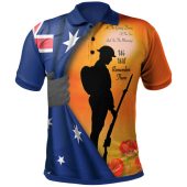 Australia Anzac Polo Shirt - We Will Remember Them Ver02