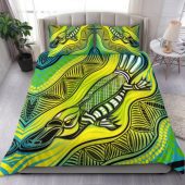Australia Bedding Set - Aboriginal Inspired Platypus