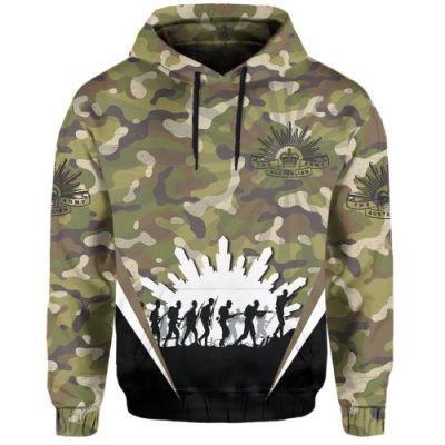 Australia Anzac Day Hoodie - Anzac Lest We Forget The Australian Army Hoodie