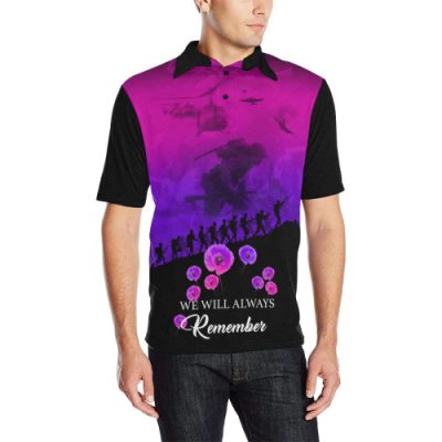 Australia Polo Shirt - Anzac Shirt Lest We Forget Ver01