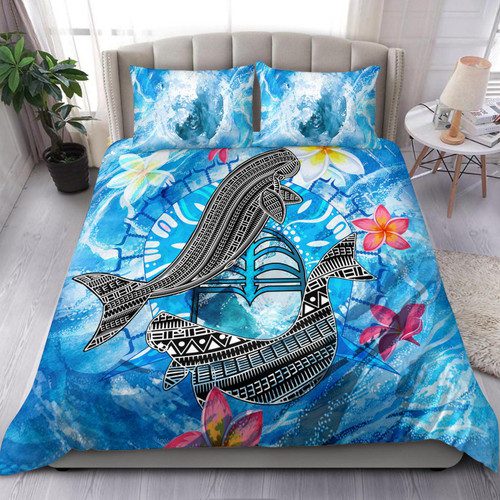 Australia Torres Strait Bedding Set - Sea, Dhari And Dolphin Australia Torres Strait Bedding Set - Sea, Dhari And Dolphin