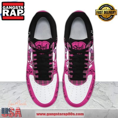 Avril Lavigne Greatest Hits Tour Air Force 1 Running Sneakers Shoes