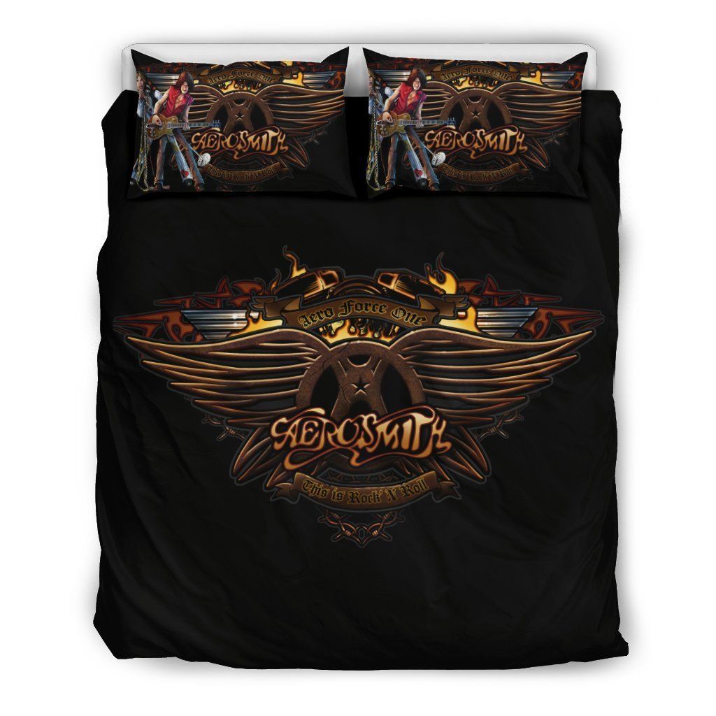 Aerosmith Aero Force One Rock & Roll Bedding Set Aerosmith Aero Force One Rock & Roll Bedding Set
