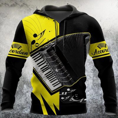 Music Lover - Pattern Music Style Pullover Hoodie