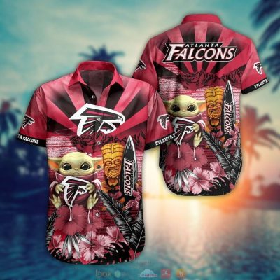 NFL Atlanta Falcons Baby Yoda Hawaiian Shirt