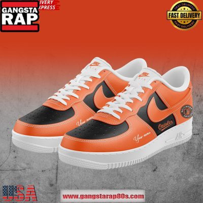 Baltimore Orioles The Next Chapter Limited Edition Air Force 1 Running Sneakers Shoes