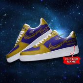 NFL Custom Name Baltimore Ravens Super Bowl Air Force 1 Sneaker Shoes