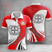 Bayer 04 Leverkusen White Red Polo Shirt