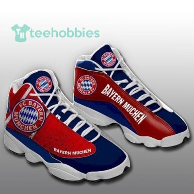 Bayern Munich Red Blue Air Jordan 13 Shoes V2