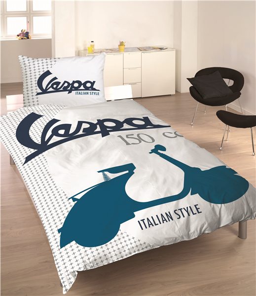 Vespa Italian Style Bedding Set Vespa Italian Style Bedding Set