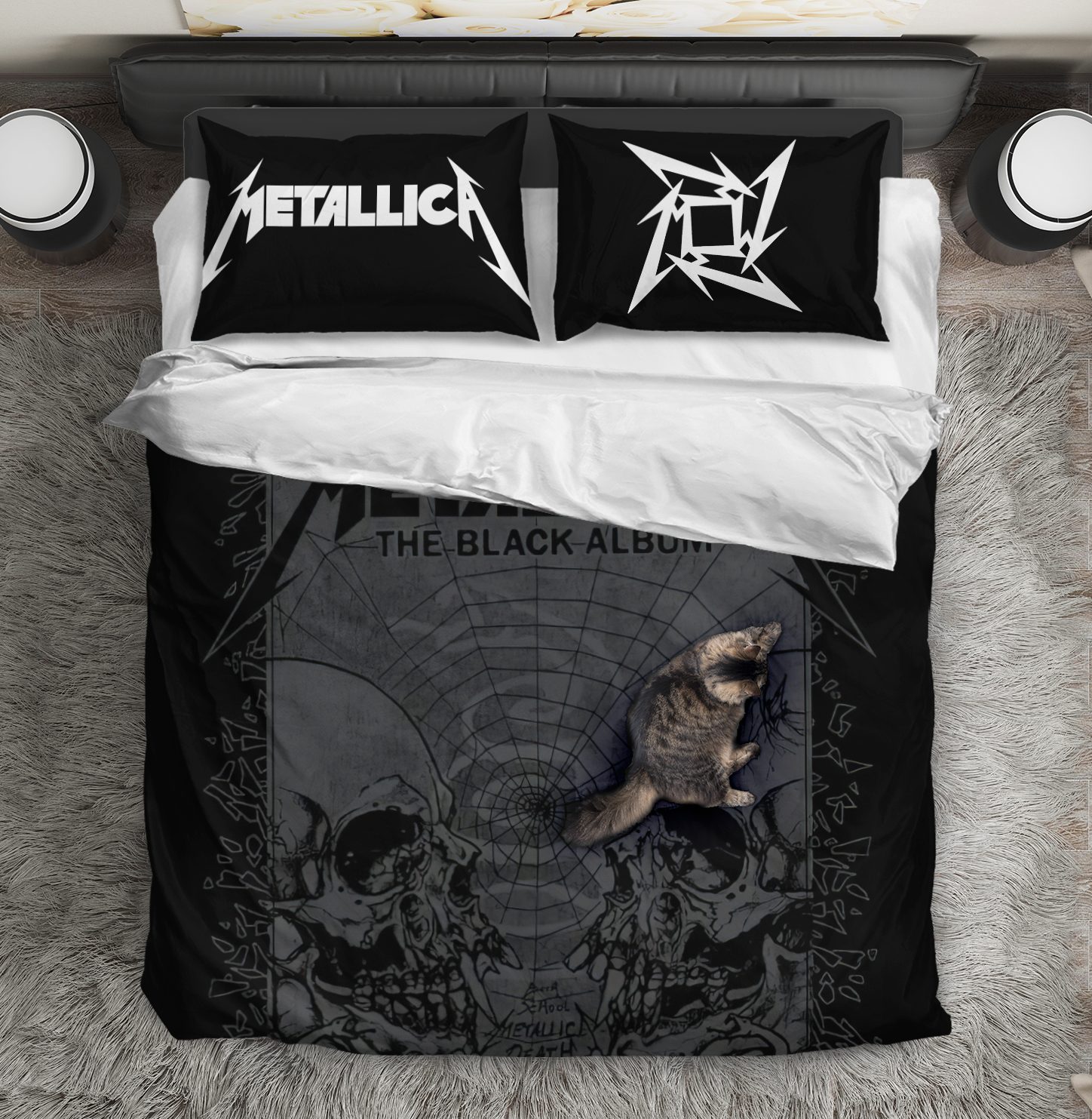 Metallica The Black Album Limited Edition Bedding Set Metallica The Black Album Limited Edition Bedding Set