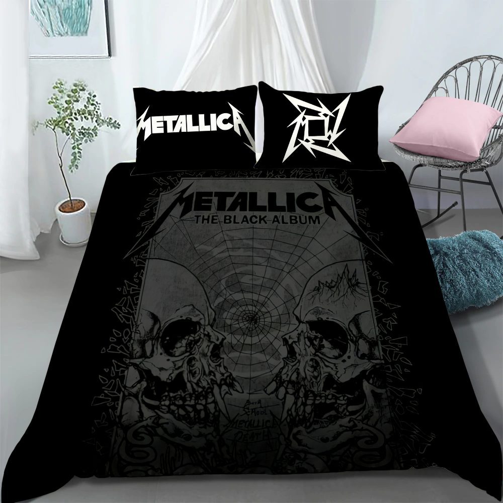 Metallica The Black Album Limited Edition Bedding Set Metallica The Black Album Limited Edition Bedding Set