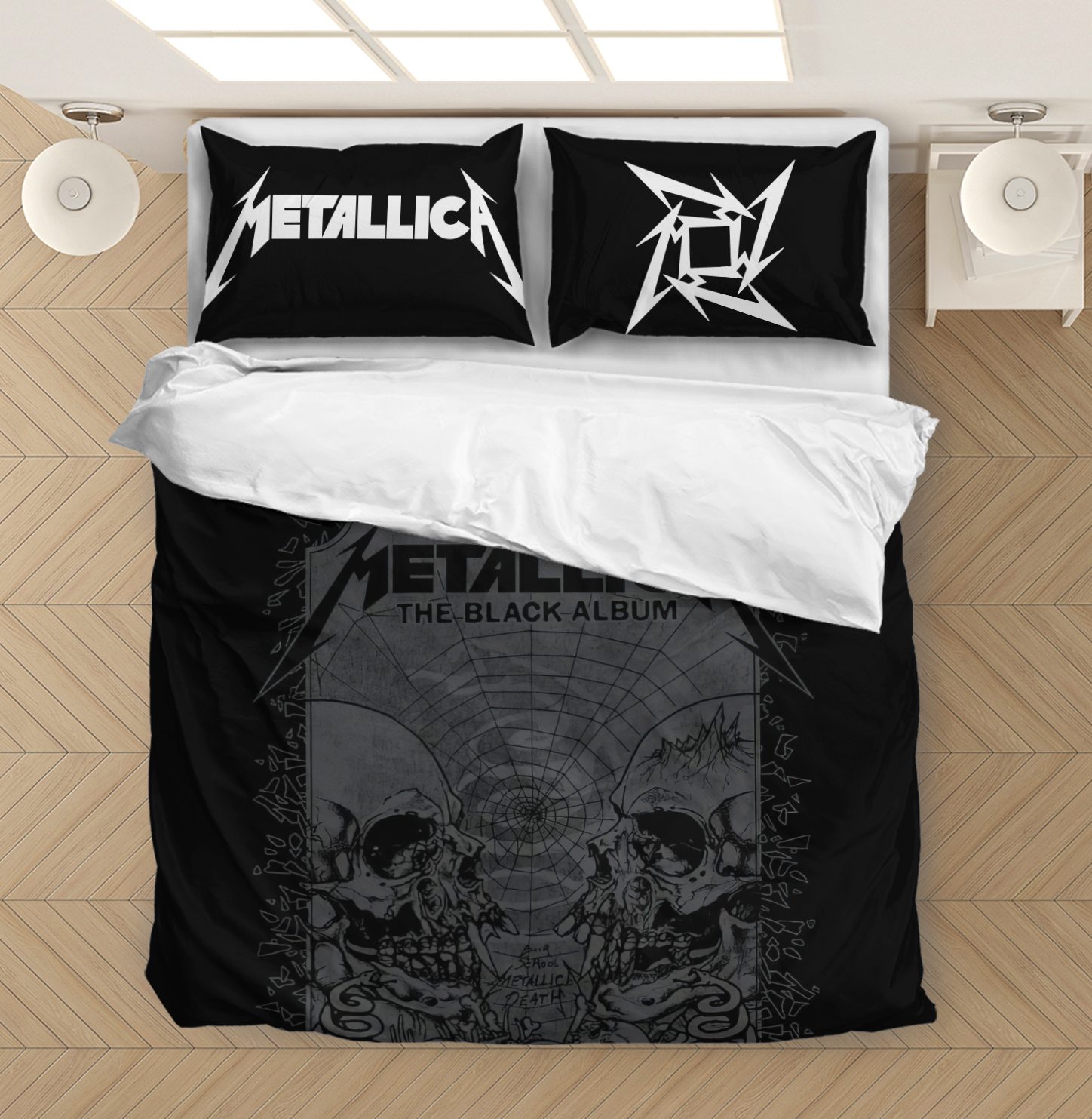 Metallica The Black Album Limited Edition Bedding Set Metallica The Black Album Limited Edition Bedding Set