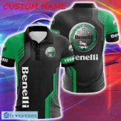 Benelli Polka Dot Patterns Polo Shirt