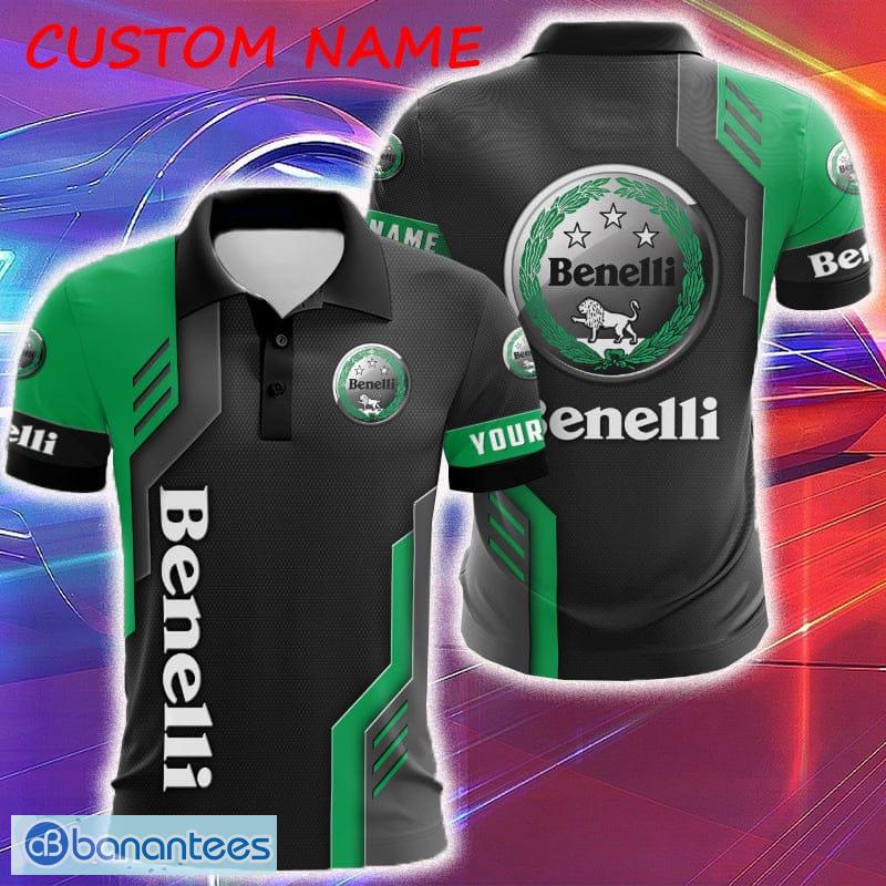 Benelli Polka Dot Patterns Polo Shirt Benelli Polka Dot Patterns Polo Shirt