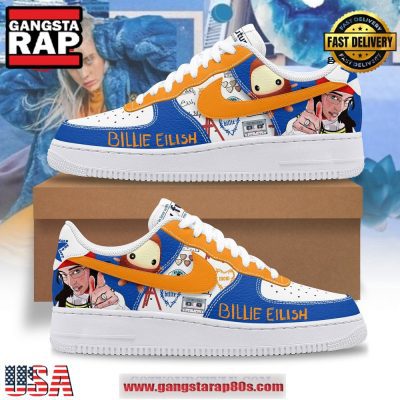 Billie Eilish Everything I Want Air Force 1 Running Sneakers Shoes