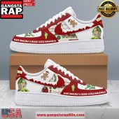 Billie Eilish Have Yourself A Merry Little Christmas Air Force 1 Running Sneakers Shoes