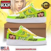 Billie Eilish Hello Billie Stan Limited Air Force 1 Running Sneakers Shoes4868.jpg - demo10