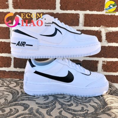 Black Custom Air Force 1 Shadow Af1S_