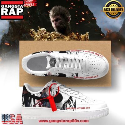 Black Myth Wukong Limited Edition Air Force 1 Sneakers Shoes