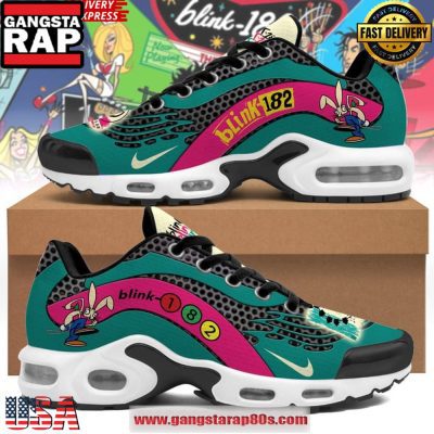 Blink-182 Cartoon Limited Edition Air Max Plus Shoes Running Sneakers