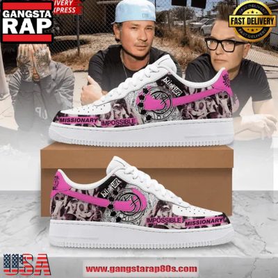 Blink-182 Impossible Missionary Special Air Force 1 Sneakers Shoes