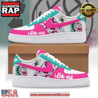 Blink-182 Off The Wall Limited Edition Air Force 1 Running Sneakers Shoes