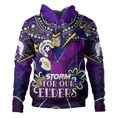 Melbourne Storm Naidoc Week Custom Hoodie - Melbourne Storm For Our Elders Hoodie