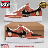 Bob Dylan Be Groovy Or Leave Limited Edition Air Force 1 Running Sneakers Shoes